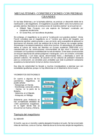 Megalitismo.pdf
