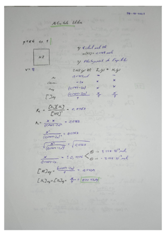 Solucions ex. Equilibri químic 