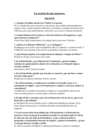 La escuela de mis maestros. Opción B..pdf