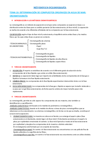 MÉTODOS EN OCEANOGRAFÍA - RESUMEN TEMAS 18 y 19.pdf