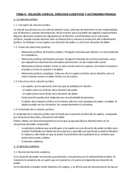 Tema 9 Relación jurídica- derechos subjetivos y autonomía priavada.pdf