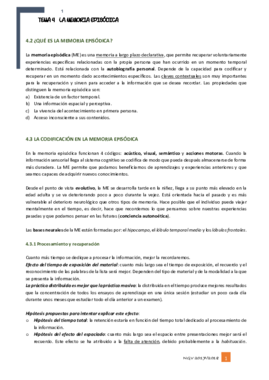 2022 2023 Tema 4 Psicología De La Memoria Ngv Pdf