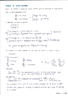 EJERCICIOS RESUELTOS - MODELO LOTKA VOLTERRA - ECUACIONES DIFERENCIALES.pdf