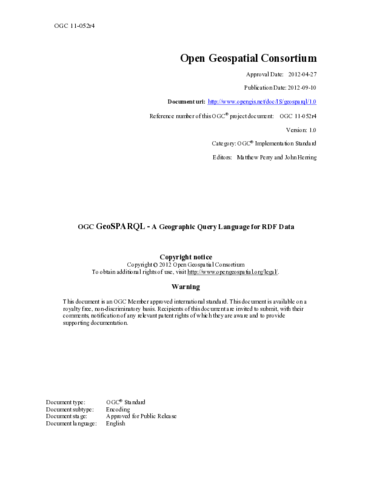 11-052r4OGCGeoSPARQL-AGeographicQueryLanguageforRDFData.pdf