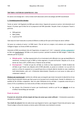 TDR TEMA 4 - VECTORS DE CLONATGE DE E. COLI.pdf