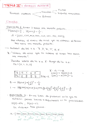 Estadística Apuntes + Ejercicios resueltos Variables aleatorias.pdf