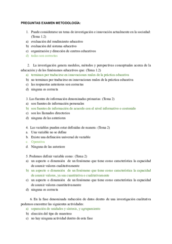 EXAMEN DE METODOLOGÍA