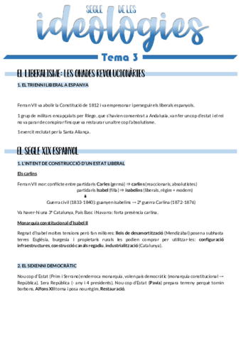 Socials - Segle de les ideologies