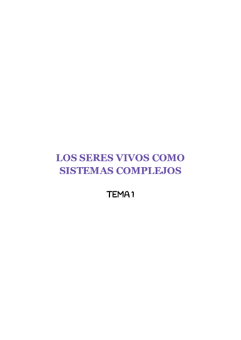 1Los seres vivos como sistemas complejos