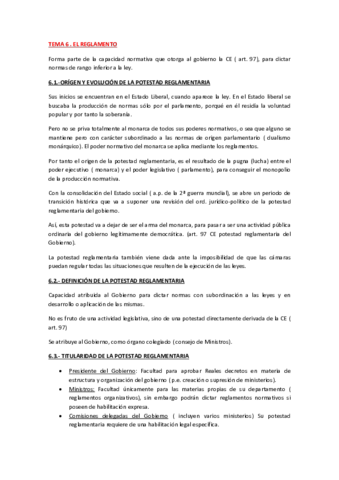 RESUMEN TEMA 6. EL REGLAMENTO.pdf