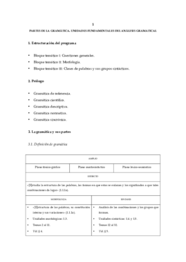 Partes de la gramática. Unidades fundamentales del análisis gramatical.pdf