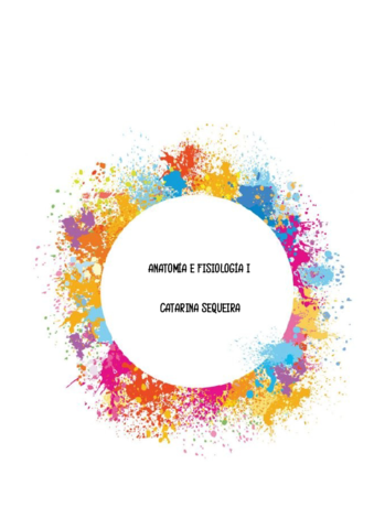 Anatomia I: Posición anatómica, planos...pdf