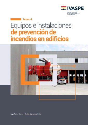 Equipos de prevención incen en edif