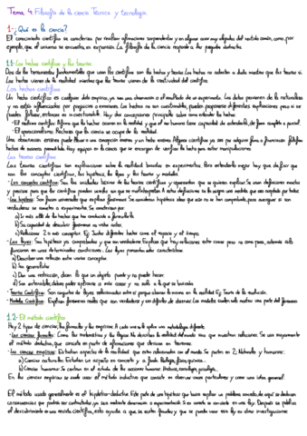 Tema4-Filosofía de la ciencia.Tecnología