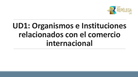 UD1_GACI - Organismos e Instituciones