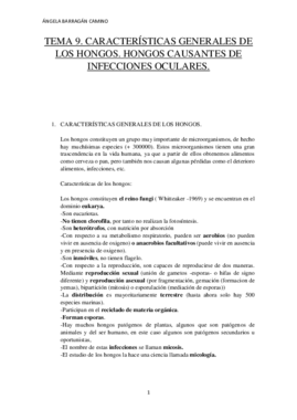 Tema  9. Características generales de los hongos. Hongos causantes de infecciones oculares..pdf