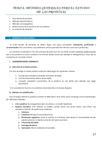 Tema 6 METODOS GENERALES PARA EL ESTUDIO DE LAS PROTEINAS.pdf
