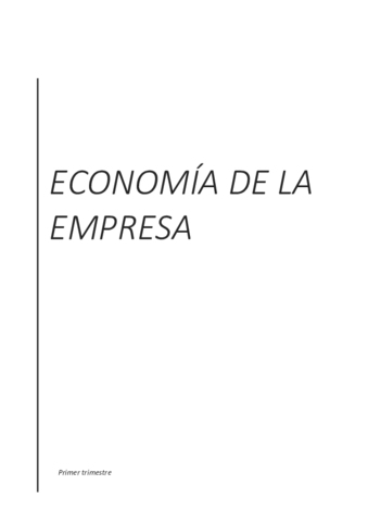ECO I (primer trimestre complerts)