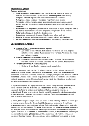 Historia del Arte TEMA 1 y 2