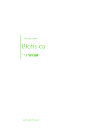 1r Parcial - Biofísica