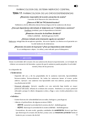 TEMA 17 - Drogodependencias completo