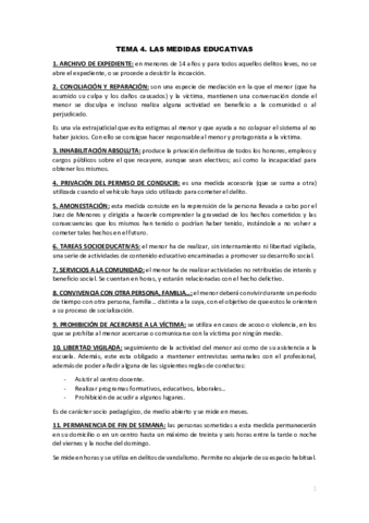 RESUMEN TEMA 4 PREVENCION