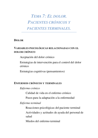 T7. El dolor. Pacientes crónicos y pacientes terminales..pdf