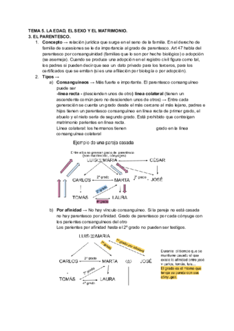 DERECHO CIVIL TEMA 5 - Gloria Díaz