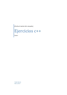 Ejercicios c++ Parte I.pdf