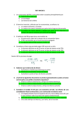 Test Macro 1 - Con respuestas