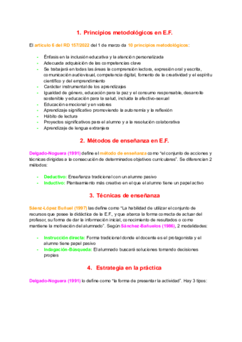Resumen Tema 7 E.F. (Metodología)