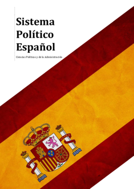 APUNTES SISTEMA POLÍTICO ESPAÑOL (Examen) .pdf