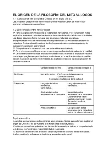 El origen de la filosofía Del mito al logos.pdf