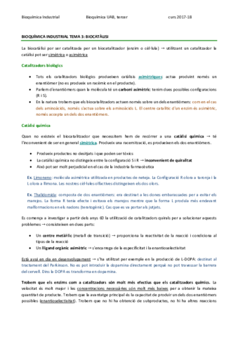 BIOQUÍMICA INDUSTRIAL TEMA 3 - BIOCATÀLISI.pdf