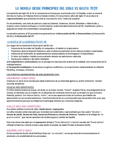 LA NOVELA DESDE PRINCIPIOS DEL SIGLO XX HASTA NUESTROS DIAS.pdf