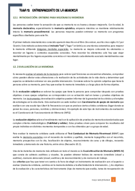 2022 2023 Tema 12 Psicología De La Memoria Ngv Pdf