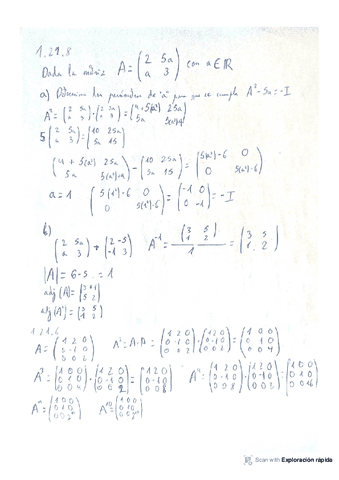 Exploración rápida ejercicios resueltos