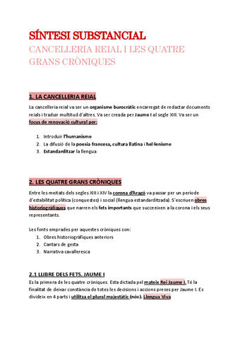 Qtre Grans Cròniques. Cancelleria R.