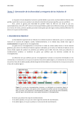 7. Generación de la diversidad y ontogenia de los linfocitos B.pdf