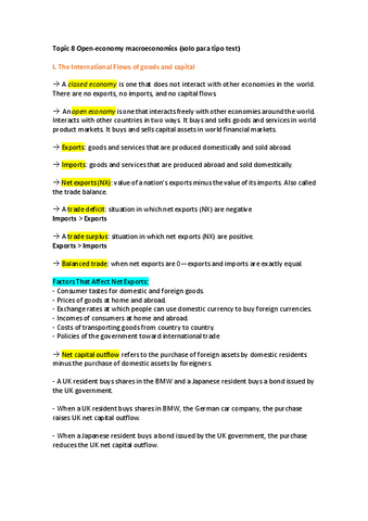 Topic 8 Intro to Economics ENI