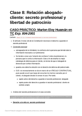 Clase8Relacinabogado-clientesecretoprofesionalylibertaddepatrocinio.pdf