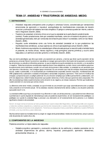 Tema 37-Manejo ansiedad