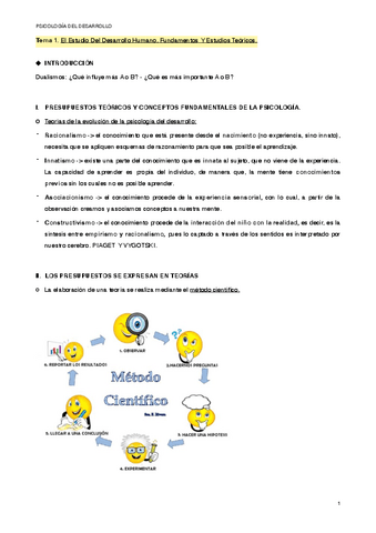 Psicología del Desarrollo