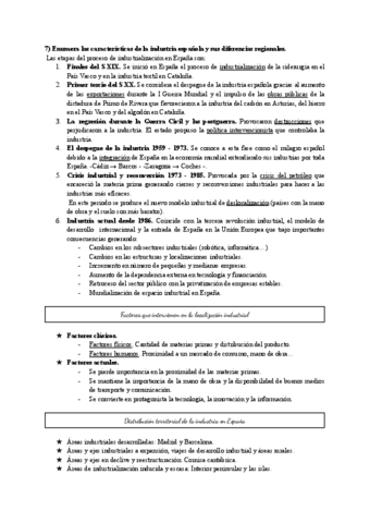 Diferencias regionales industrialización