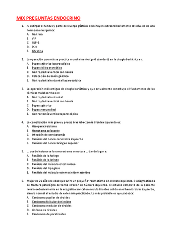 Mix exámenes de Endocrino (pasado a limpio y CON RESPUESTAS).pdf