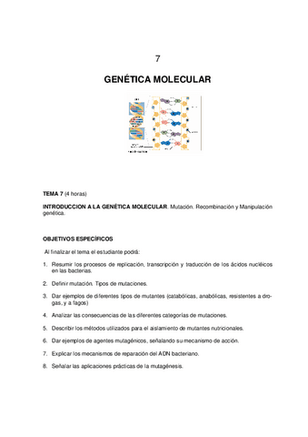La genetica molecular que es y todo lo que debes saber resumido rapido y facil de entender.pdf