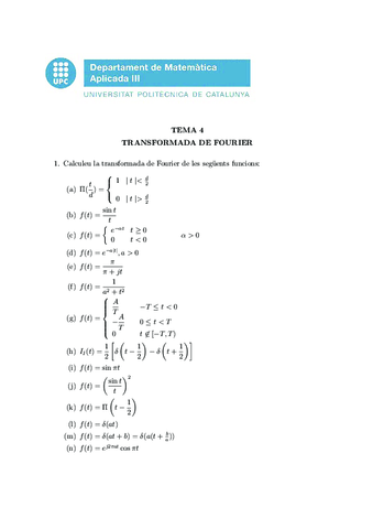 Ejercicios con respuesta Transformada de Fourier.pdf