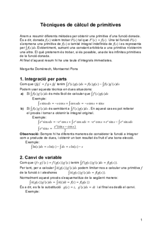 Tecnicas de calculo de primitivas.pdf