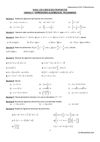 hoja1ejerciciospropuestosunidad4expresionesalgebraicaspolinomios.pdf