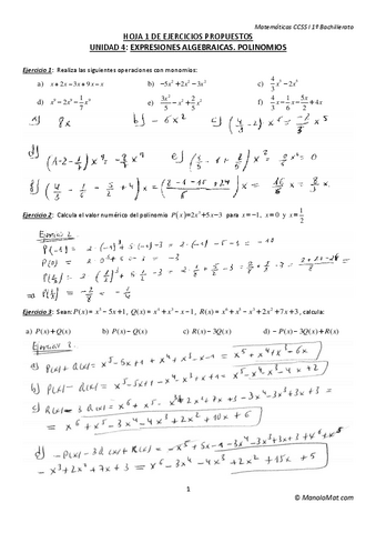 solucioneshoja1ejerciciospropuestosunidad4expresionesalgebraicaspolinomios.pdf